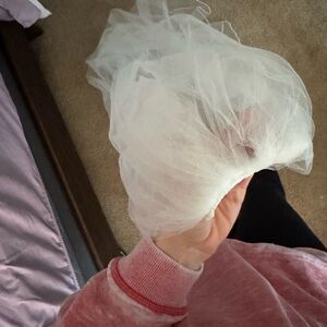 Elegant White Tulle Veil